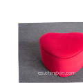 Venta de terciopelo rojo Otomano Muebles de sala de estar